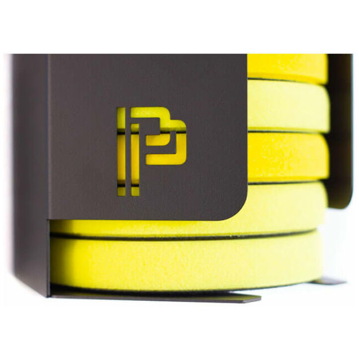 Poka Premium pad feeder for storing polishing pads close up